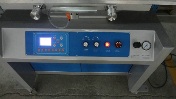 Flat Bed Screen Printing Machine with Vacuum Table