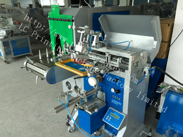 Semi Auto Printing Glass Bottles Line