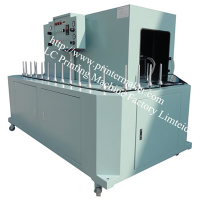 Máquina de Tratamiento por Llama Rotativa para Frascos de Vidrio