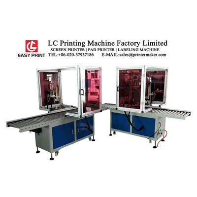 Máquina de Tratamiento por Llama para Papeleras y Cajas de Bebidas