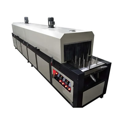 Túnel de secado infrarrojo para botellas