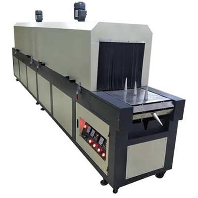 Túnel de secado infrarrojo para botellas