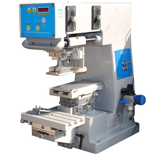 Máquina de tampografía de sobremesa con taza de tinta Máquina de tampografía de sobremesa con taza de tinta