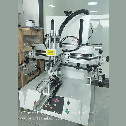 Nueva Impresora de Serigrafía de Sobremesa para Productos Cilíndricos Nueva Impresora de Serigrafía de Sobremesa para Productos Cilíndricos