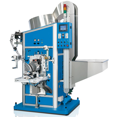 Máquina automática de estampado en caliente para tapas de forma irregular