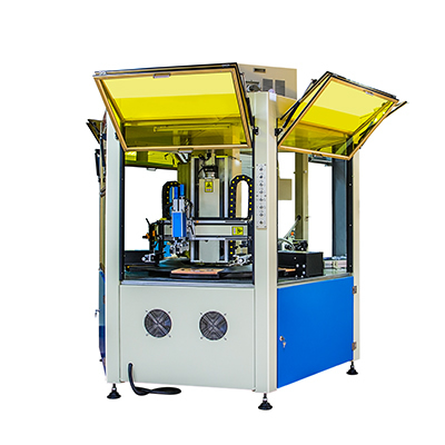 Impresora de Serigrafía Automática de 2 Colores para Reglas con Sistema de Limpieza de Polvo