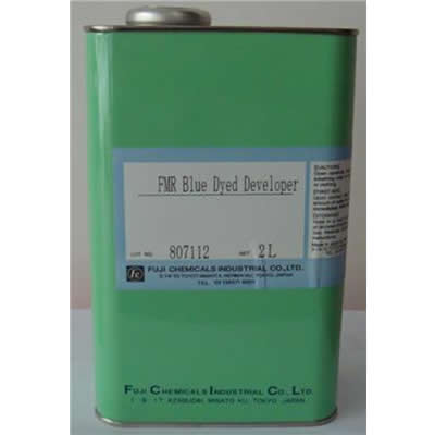 Revelador teñido azul FMR