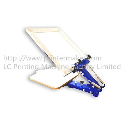 Prensa de serigrafía monocromática para camisetas