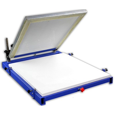Prensa de serigrafía plana para gran formato de impresión