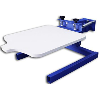 Impresora de serigrafía manual monocromática para camisetas