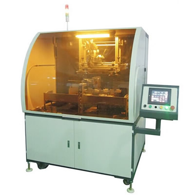 Impresora de serigrafía automática para botellas de vidrio para la industria cosmética