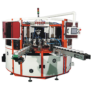 Máquina de serigrafía UV rotativa para tubos blandos automática de 1 a 6 colores