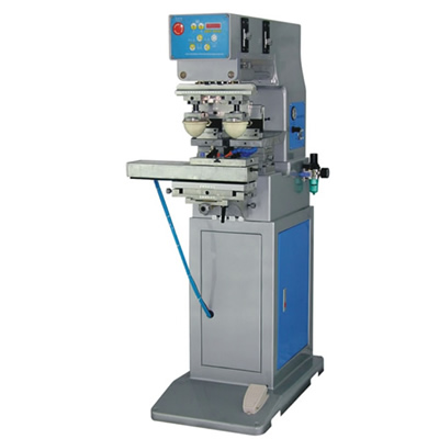 Máquina de tampografía de dos colores con desplazamiento shuttle